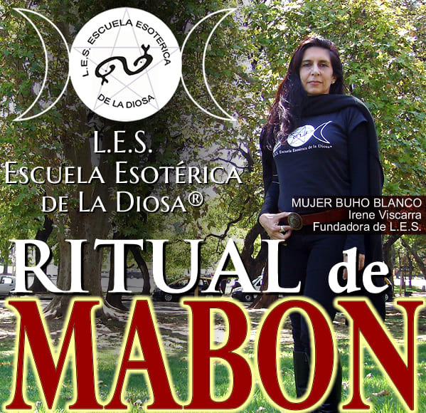 Mujer Búho Blanco en el Ritual de Mabon Argentina 2024