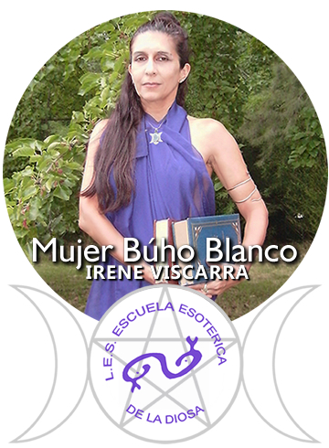 Maestra de la Tradición de las Brujas Mujer Búho Blanco Irene Viscarra