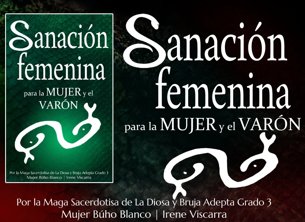 Afiche promocional del libro Sanación Femenina para la Mujer y el Varón.